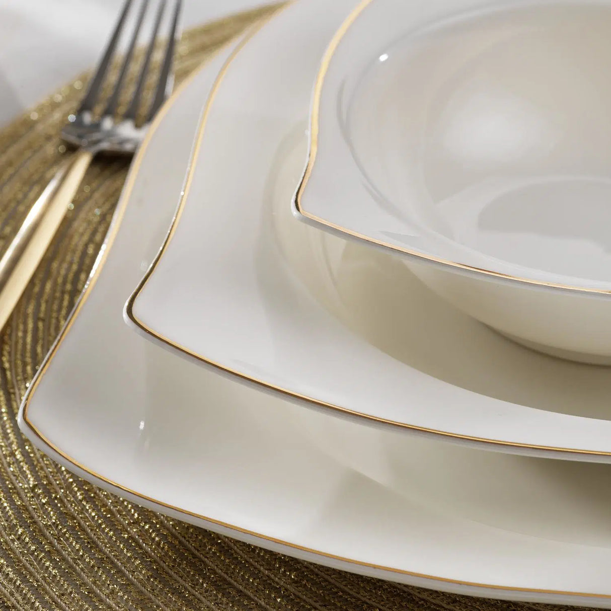 SCHAFER Bety Gold Yemek Takımı - 48 Parça