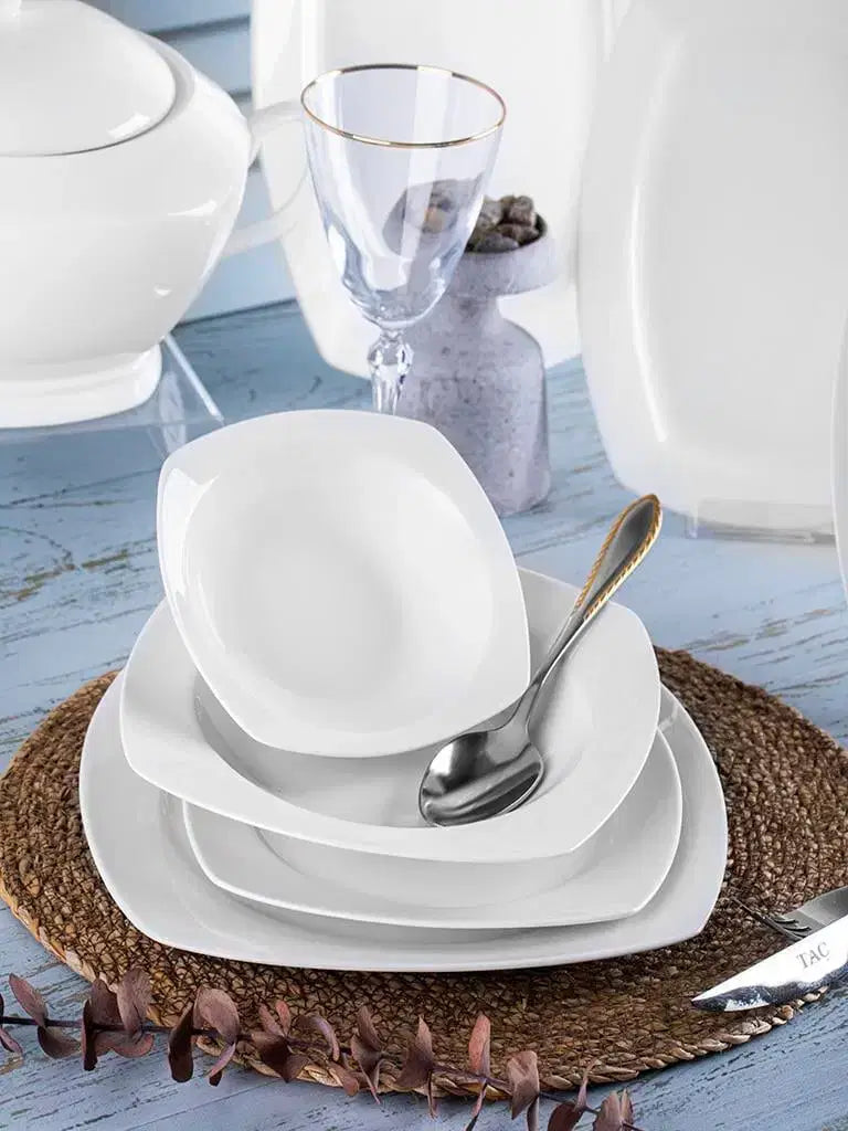 TAC EV Minima 12 Kişilik Yemek Takımı - 55 Parça