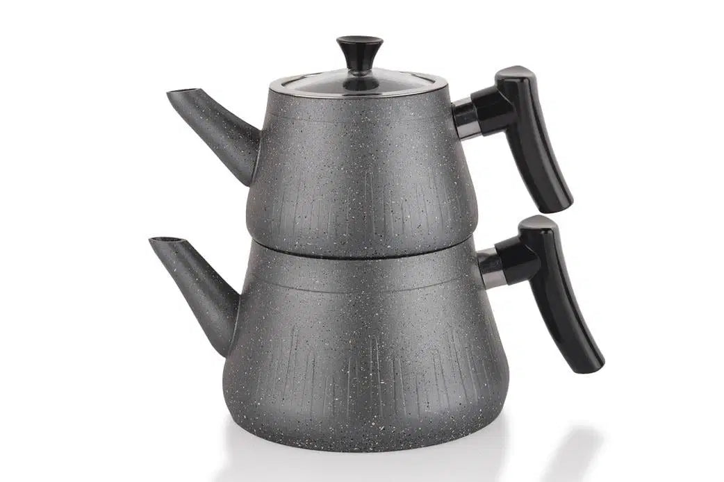 SCHAFER Solea Çaydanlık Takımı 3 Parça-Gri