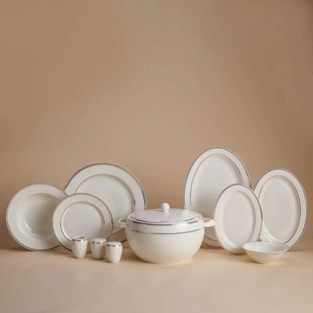 KORKMAZ Perla Collection 60 Parça Yemek Takımı A8361