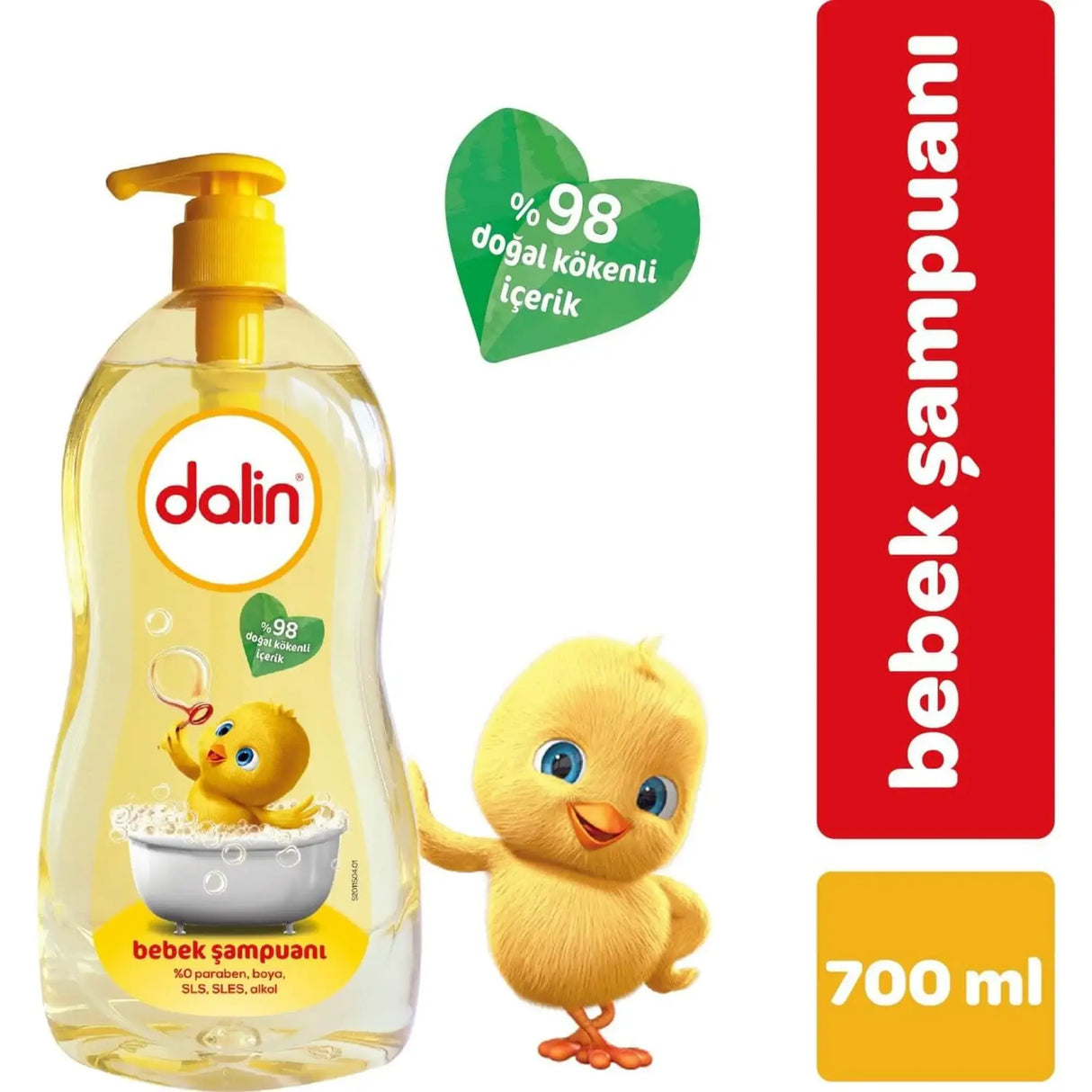 Dalin Göz Yakmayan Bebek Şampuanı 700 ml