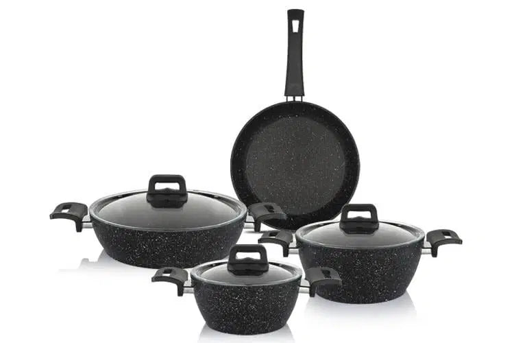 SCHAFER New Savor Siyah Tencere Seti - 7 Parça