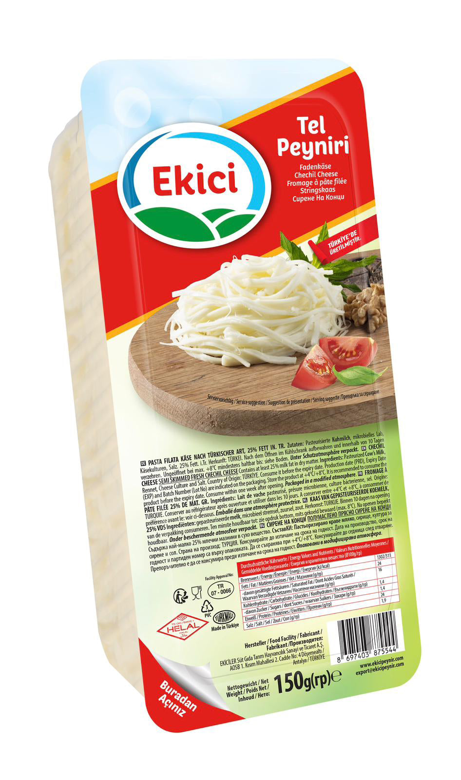 EKİCİ - Tel Peynir 150 gr