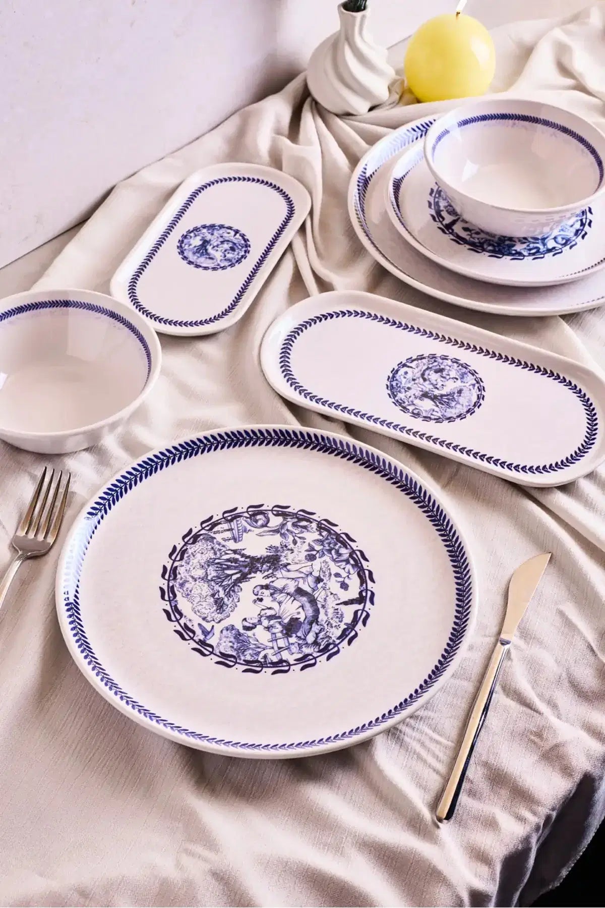 PEROTTI French Vintage - 8 Parça Yemek Takimi