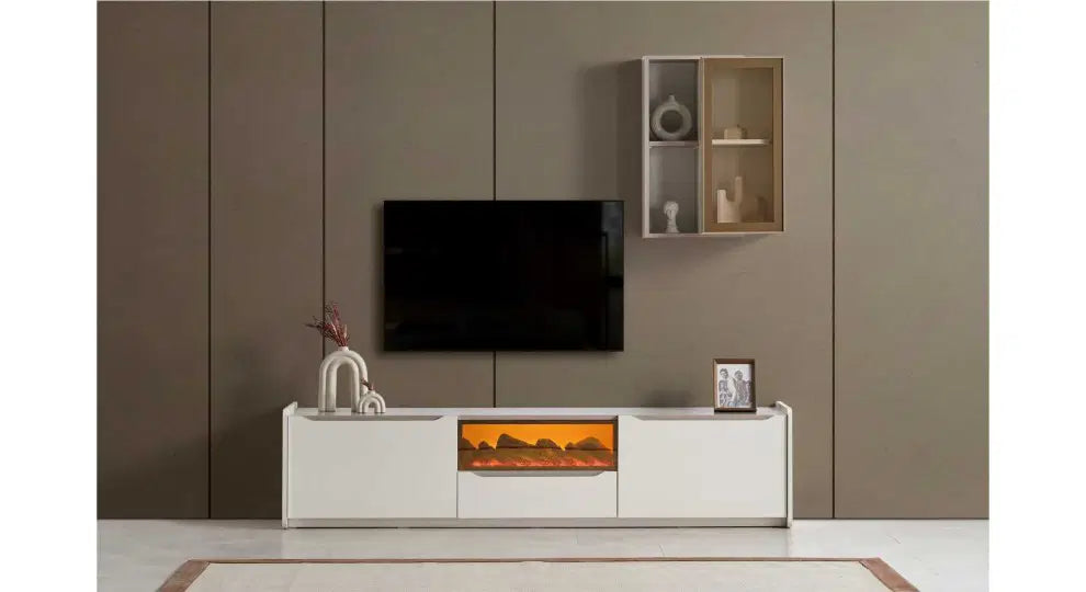 FLYMOB Pera Tv Ünitesi Yüzler MDF