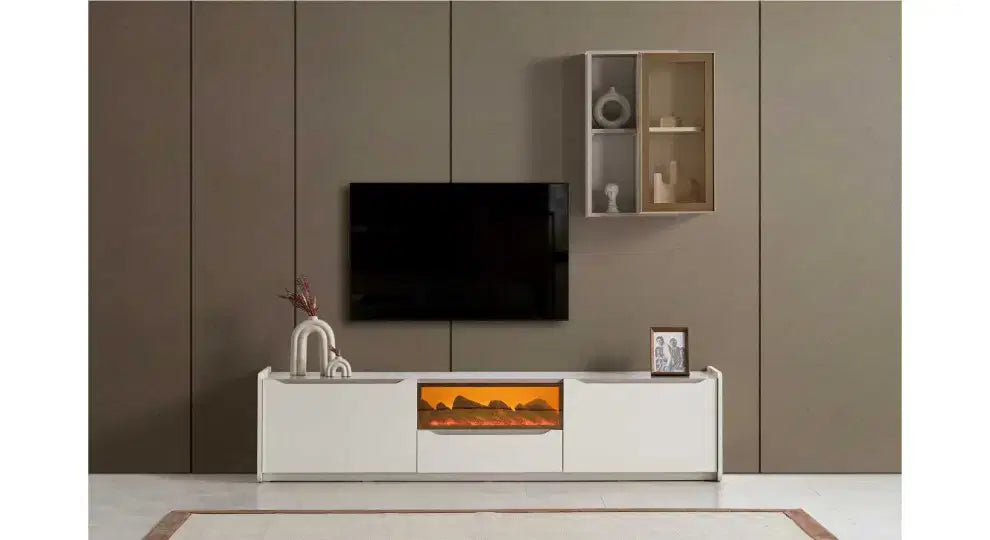 FLYMOB Pera Tv Ünitesi Yüzler MDF