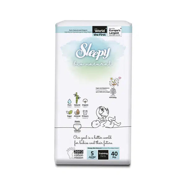 SLEEPY BIO Natural Bebek Bezi T5 - 40