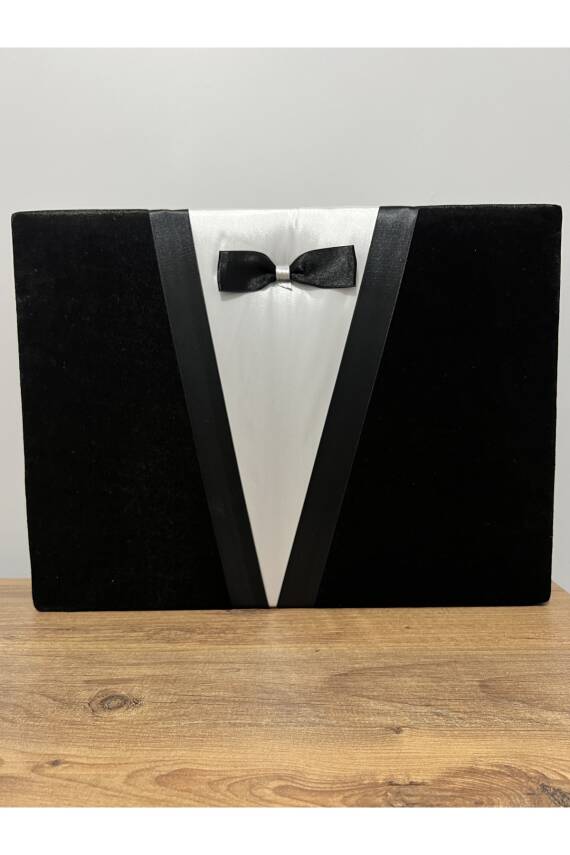 Damat Motifli Bohça Sandığı - Çeyiz Nişan Bohça Sandık Tıraş Set Kutusu