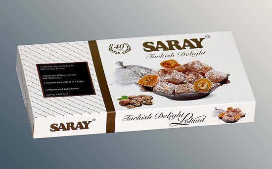 Saray Ceviz ve Hindistan Cevizli Lokum 400 gr