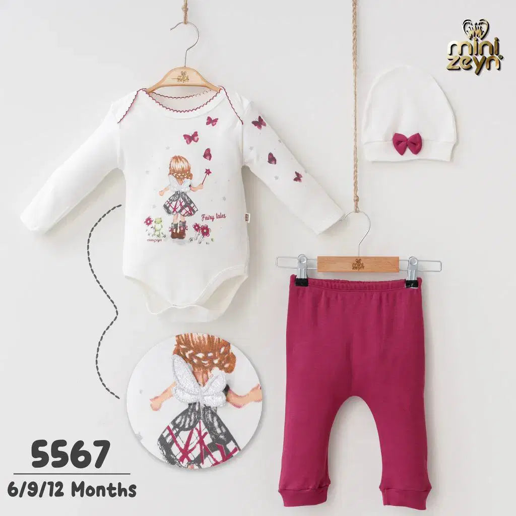 MINIZEYN Kiz Bebek - Yeni Dogan (0-3Ay)