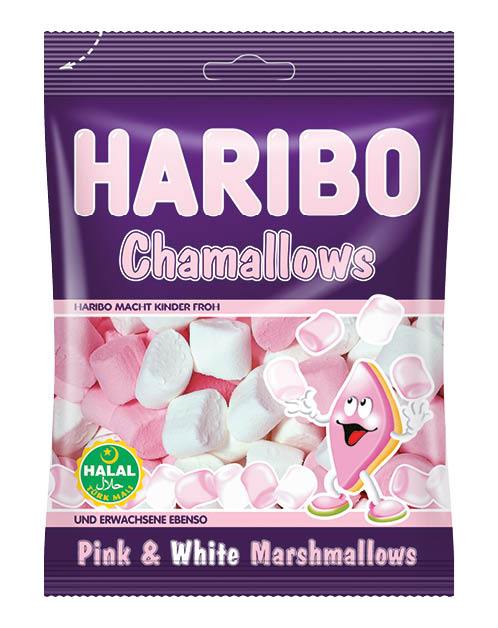 HARIBO Helal Chamallows Pink & White - 70g