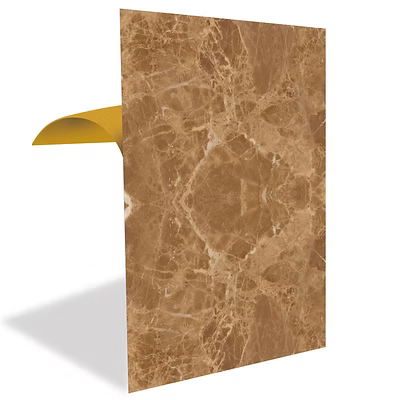 FLYBAT Açık Kahverengi Mermer Görünümlü Pvc Panel