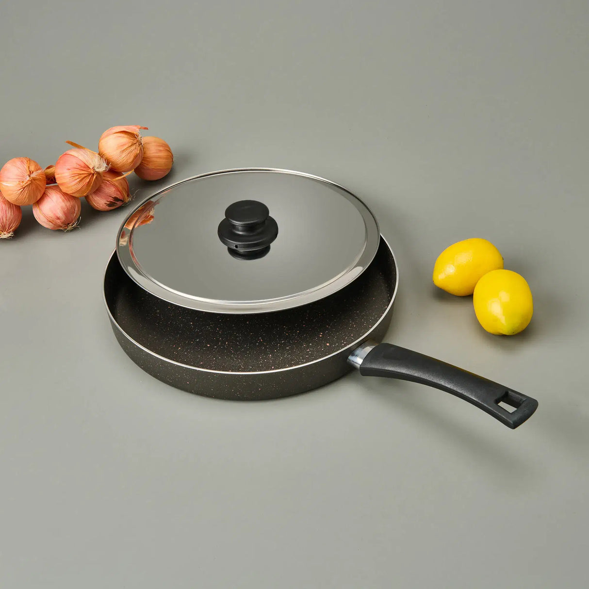 MEHTAP Onyx Teflon Balık Tavası - 30 CM