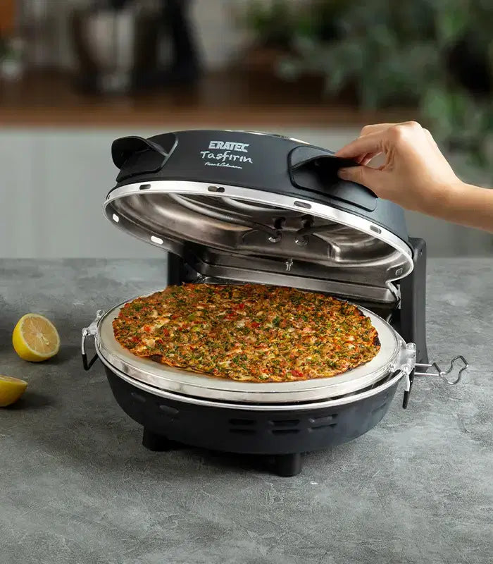 ERATEC Elektrikli Pizza Taş Fırını SET PM-27 – Komple Set