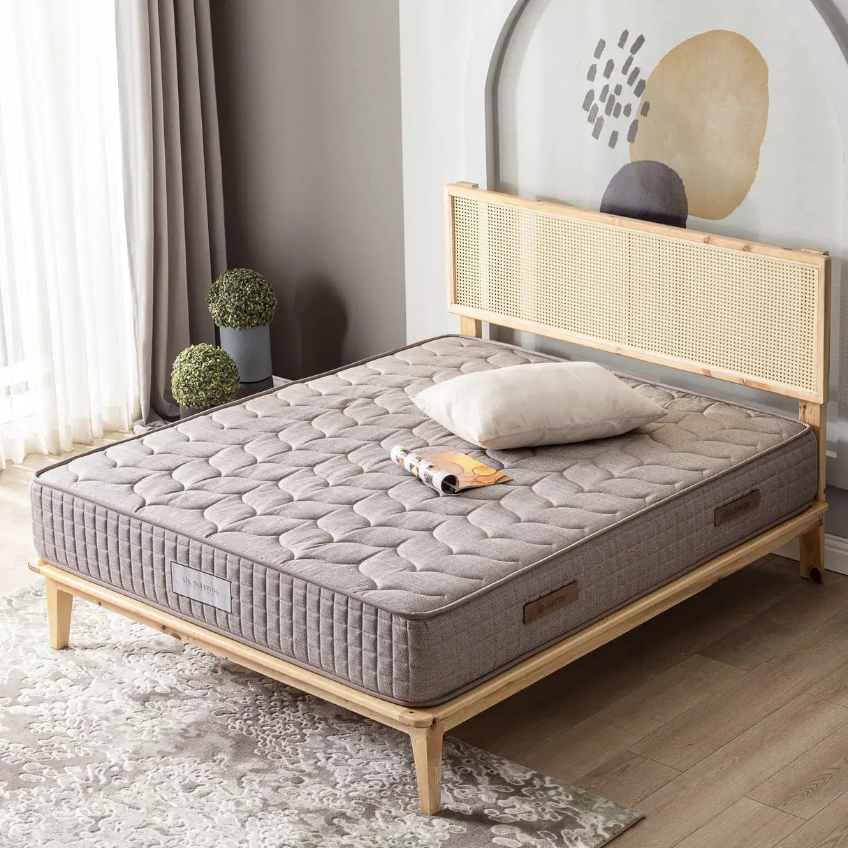 US SLEEPING Ultra Ortopedik Exclusive Seri Saracens Torba Yaylı Yatak 140x200