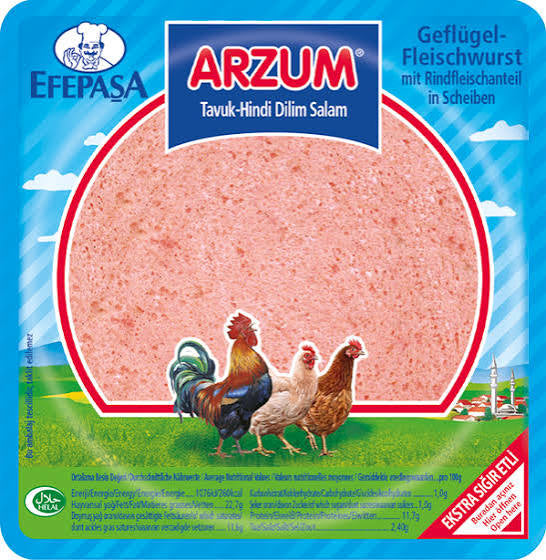 EFEPAŞA Arzum Tavuk-Hindi Dilim Salam