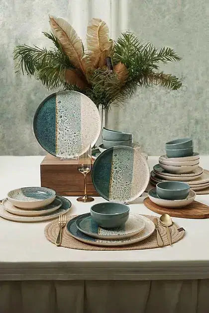 KERAMIKA Colored Yemek Takımı 24 Parça 6 Kişilik 19781