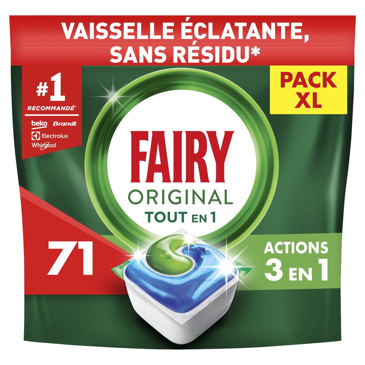 Fairy Bulaşık Kapsülü 71 Adet