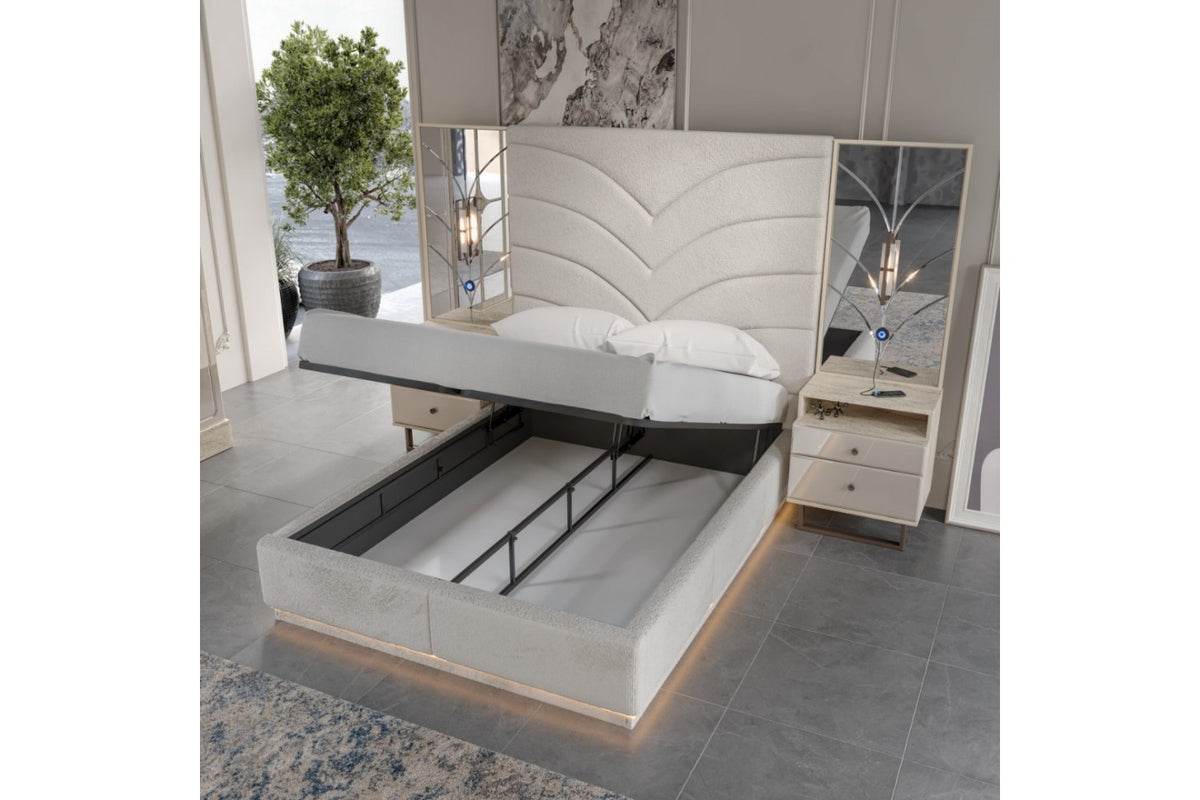 TUDOR · YATAK ODASI TAKIMI %100 MDF