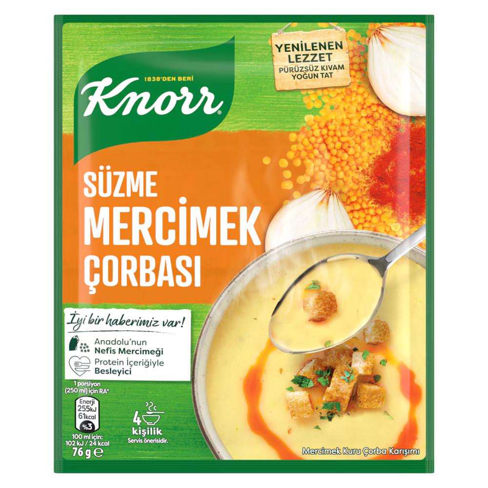Knorr Mercimek Çorbası 76gr