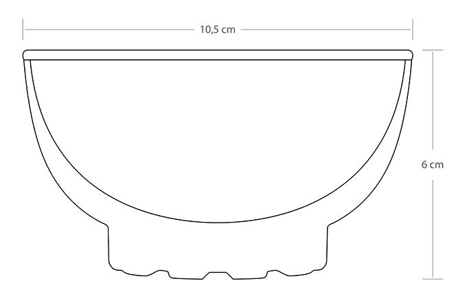 Paşabahçe 530246 Mousse Kase