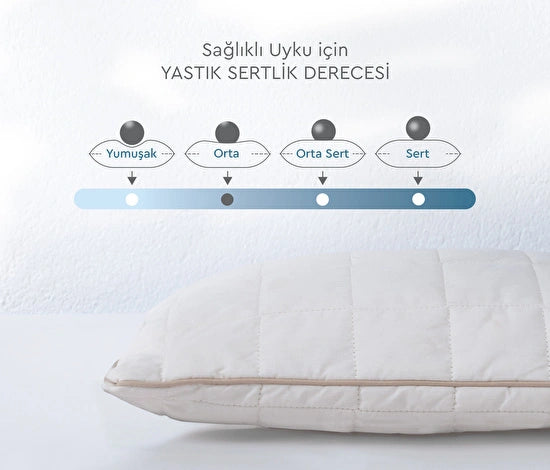 Sova Organik Pamuk Bebek Yastık ( 35x45cm)