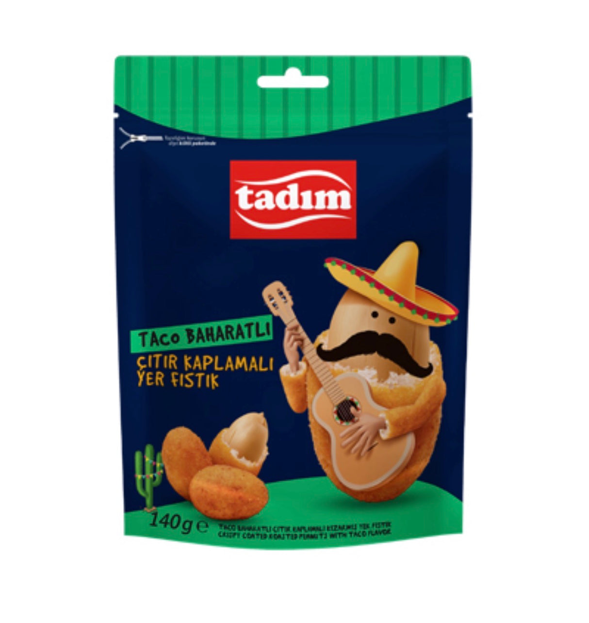 Tadım Taco Baharatlı Yer Fıstığı 140g