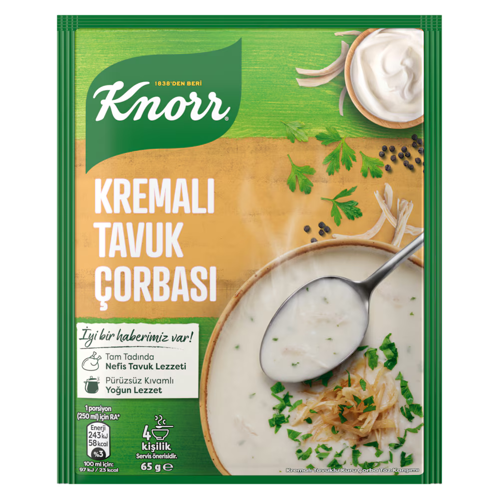 Knorr Kremalı Tavuk Çorbası 65gr