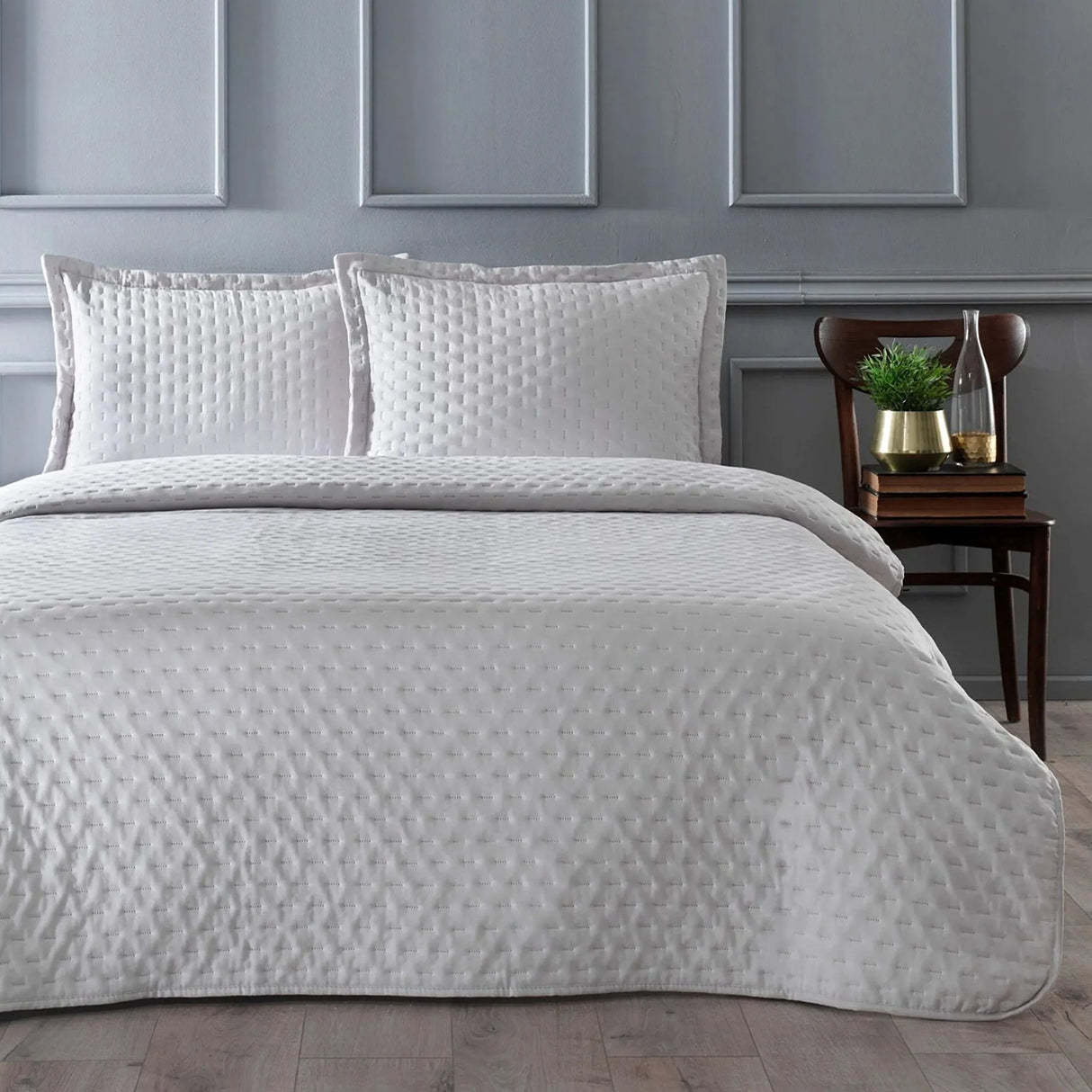 Linens Gardenia Çift Kişilik Yatak Örtüsü Seti