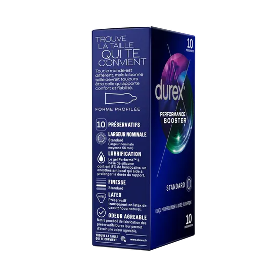DUREX Performance Booster Geciktirici Ekstra Kaygan 10’lu