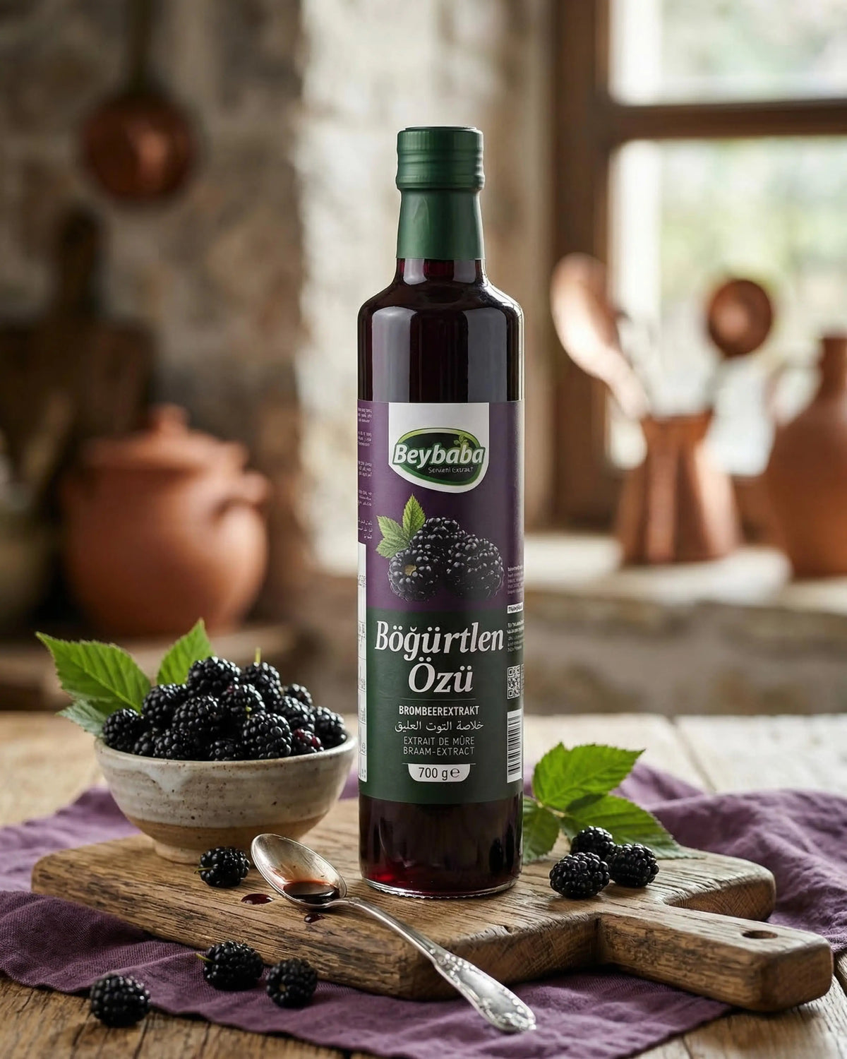 Beybaba Böğürtlen Özü 700 ml