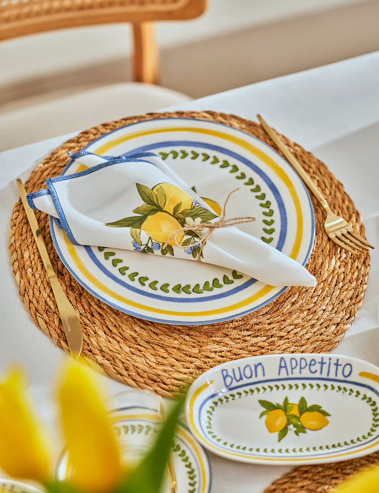 Lemoncello Porselen 26 Parça 6 Kişilik Kahvaltı Takımı