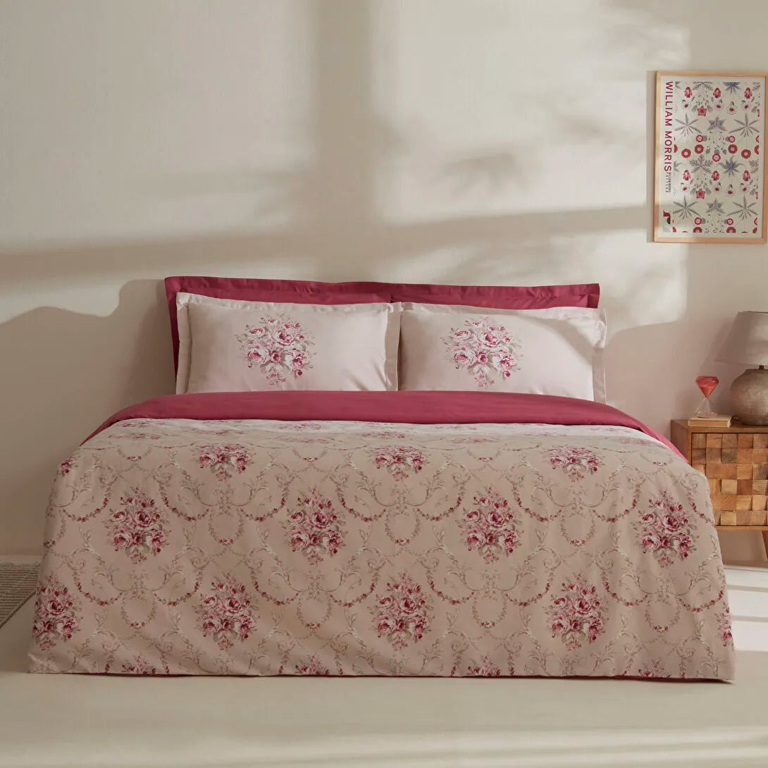 Karaca Home Mayron Krep Çift Kişilik Nevresim Takımı Multicolour