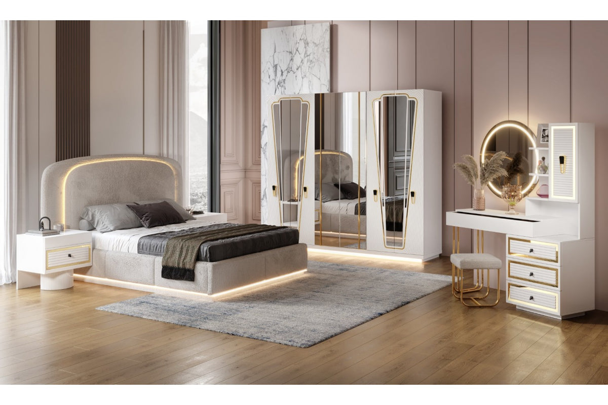 SİMTERA · YATAK ODASI TAKIMI %100 MDF