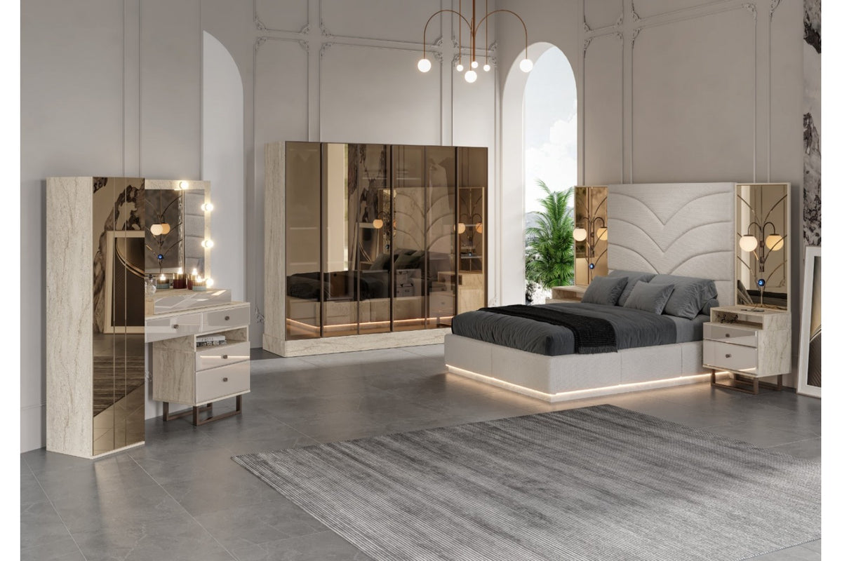 SANTOS · YATAK ODASI TAKIMI %100 MDF