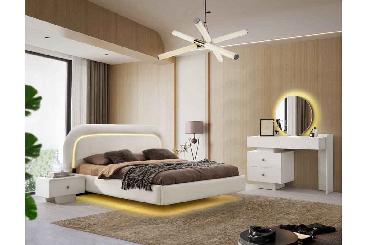 YENİ SOM · YATAK ODASI TAKIMI %100 MDF