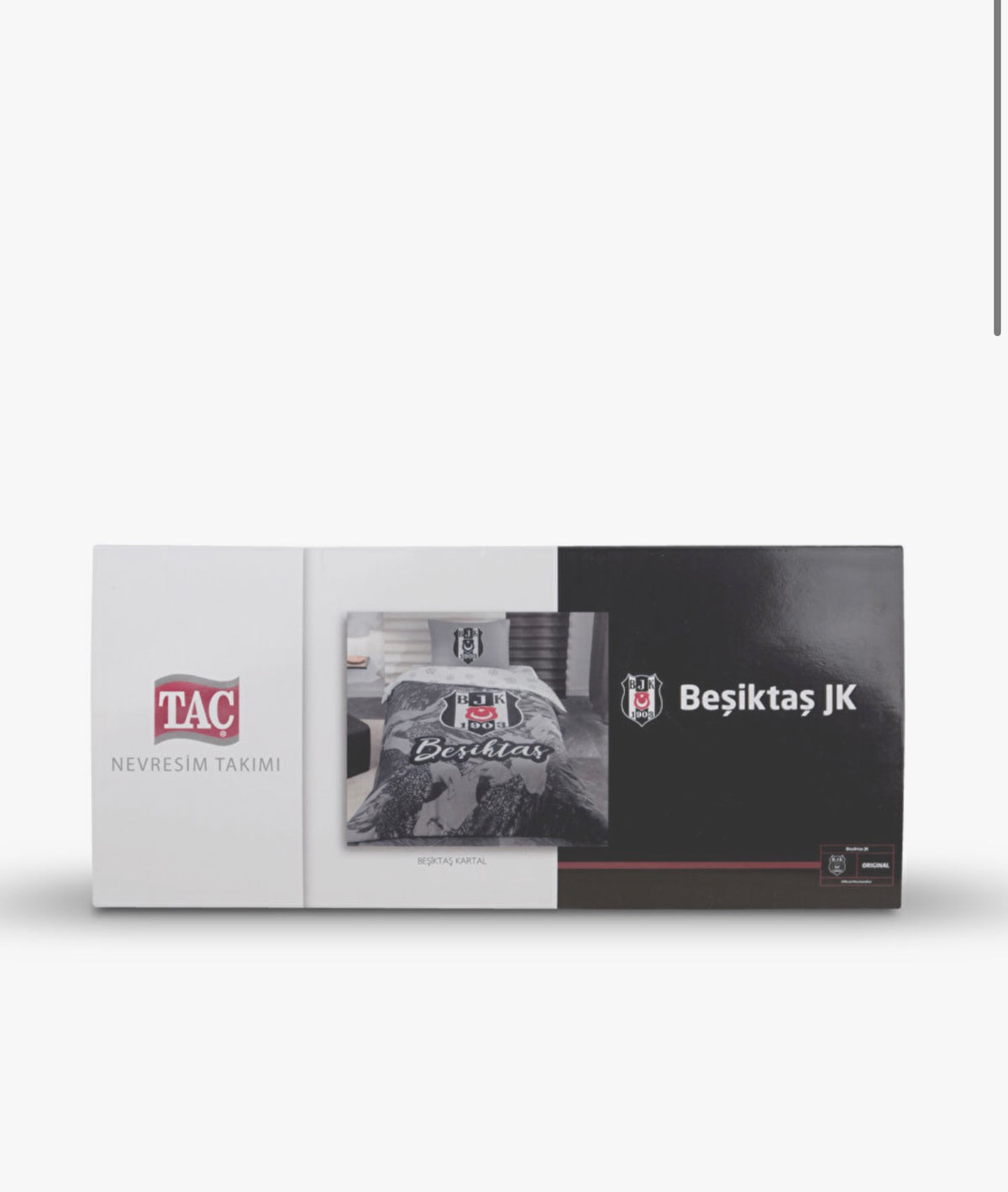 BEŞİKTAŞ Tek Kişilik Kartal Desen Nevresim Takımı