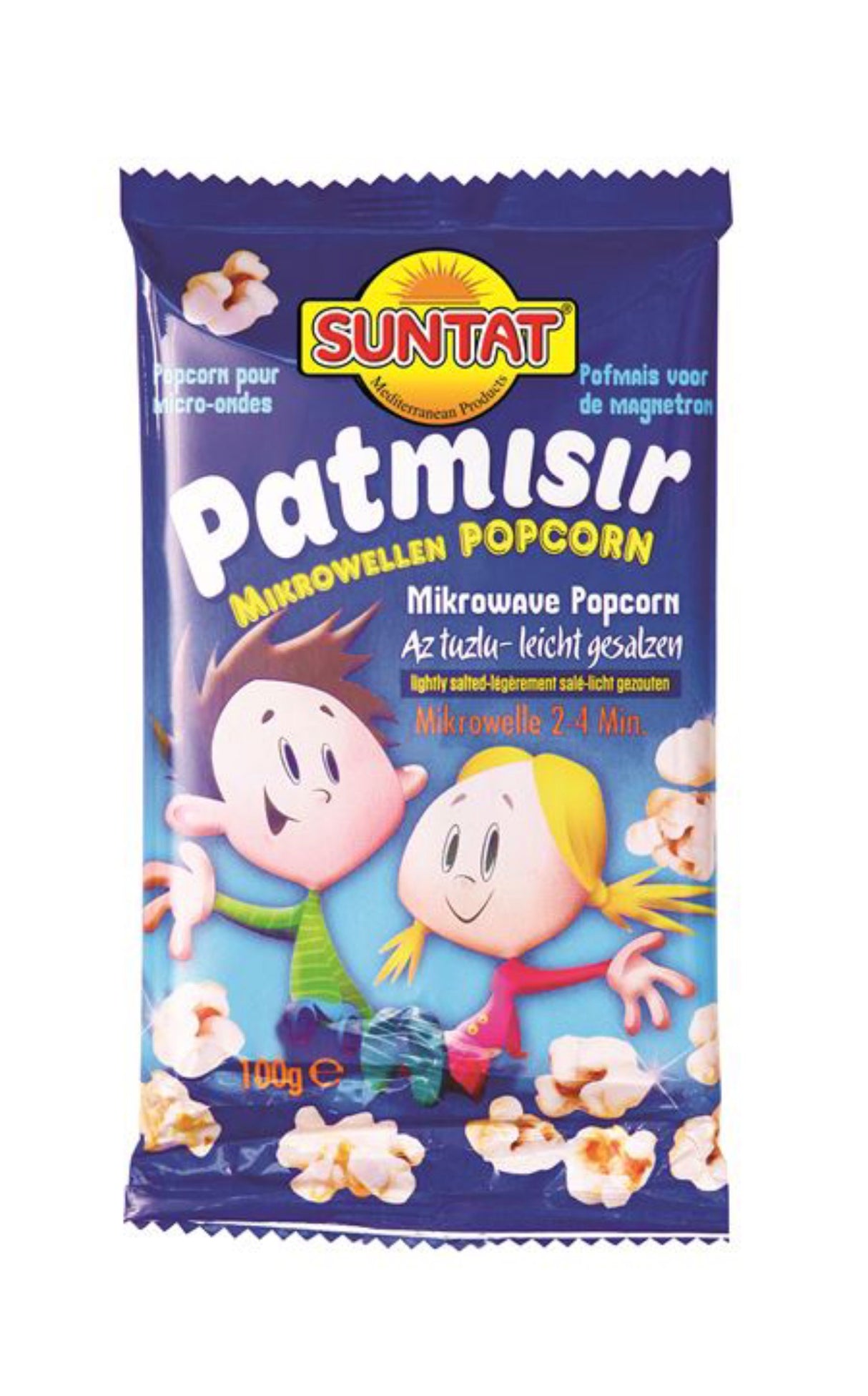 SUNTAT Patlamış Mısır - Tuzlu 100 gr