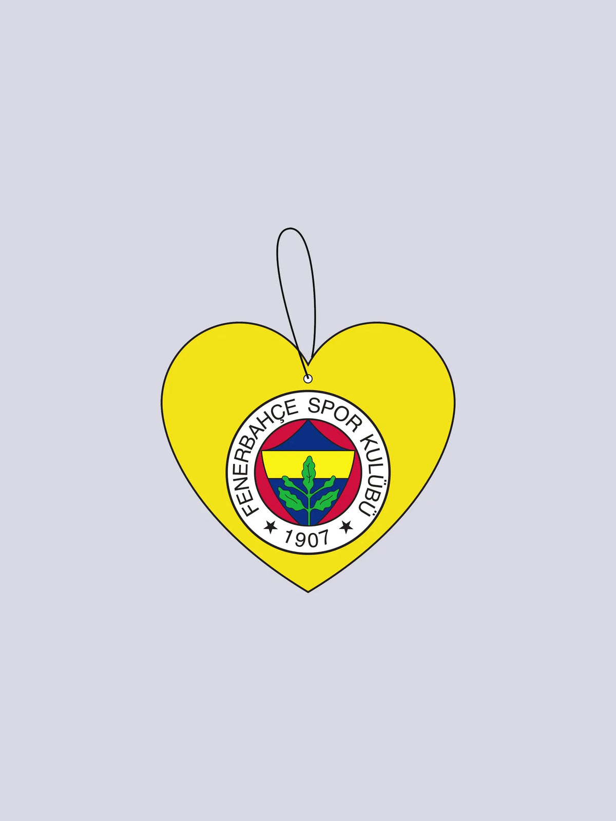 Fenerbahçe Kalpli Vanilya Kokulu Asma Oto Kokusu