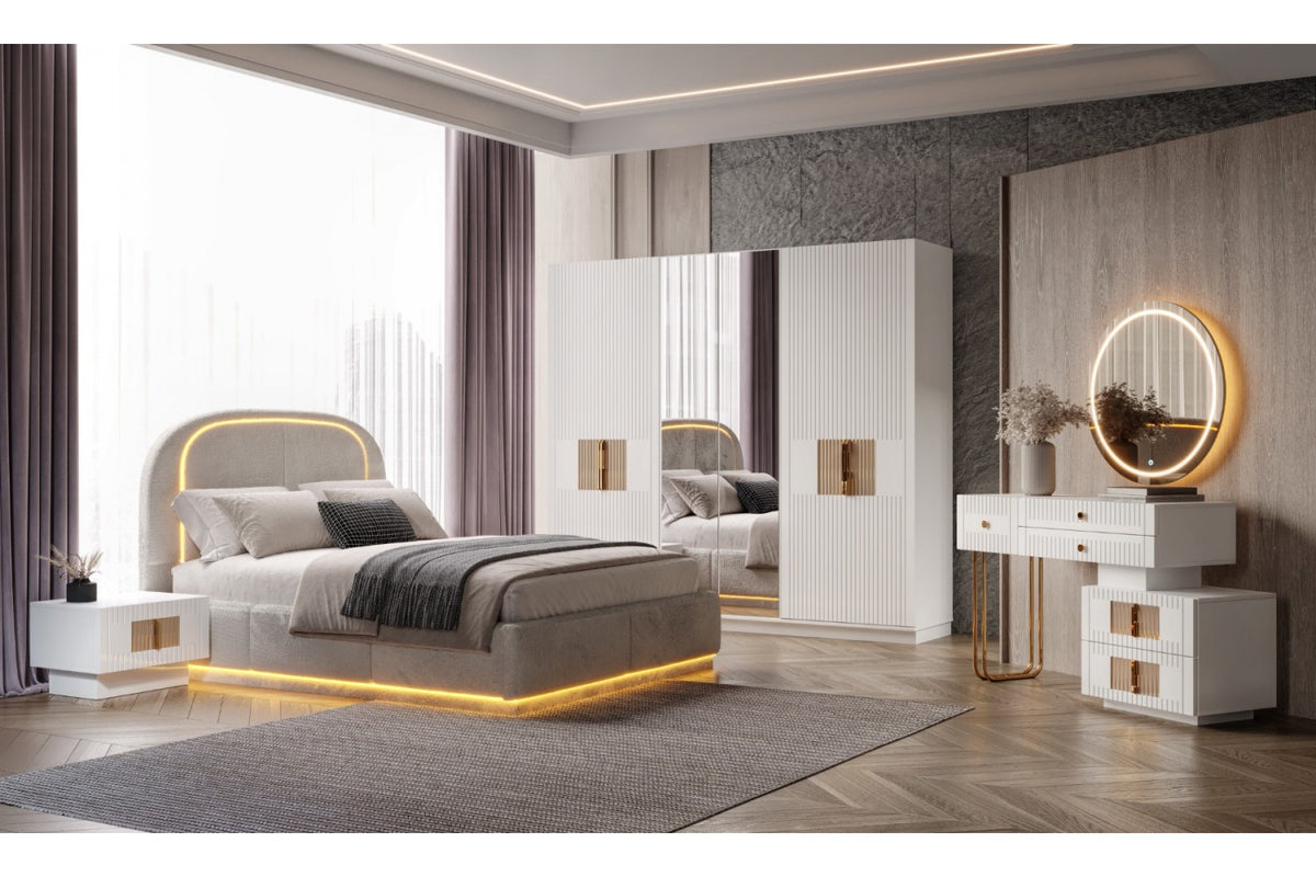 LENZA · YATAK ODASI TAKIMI %100 MDF