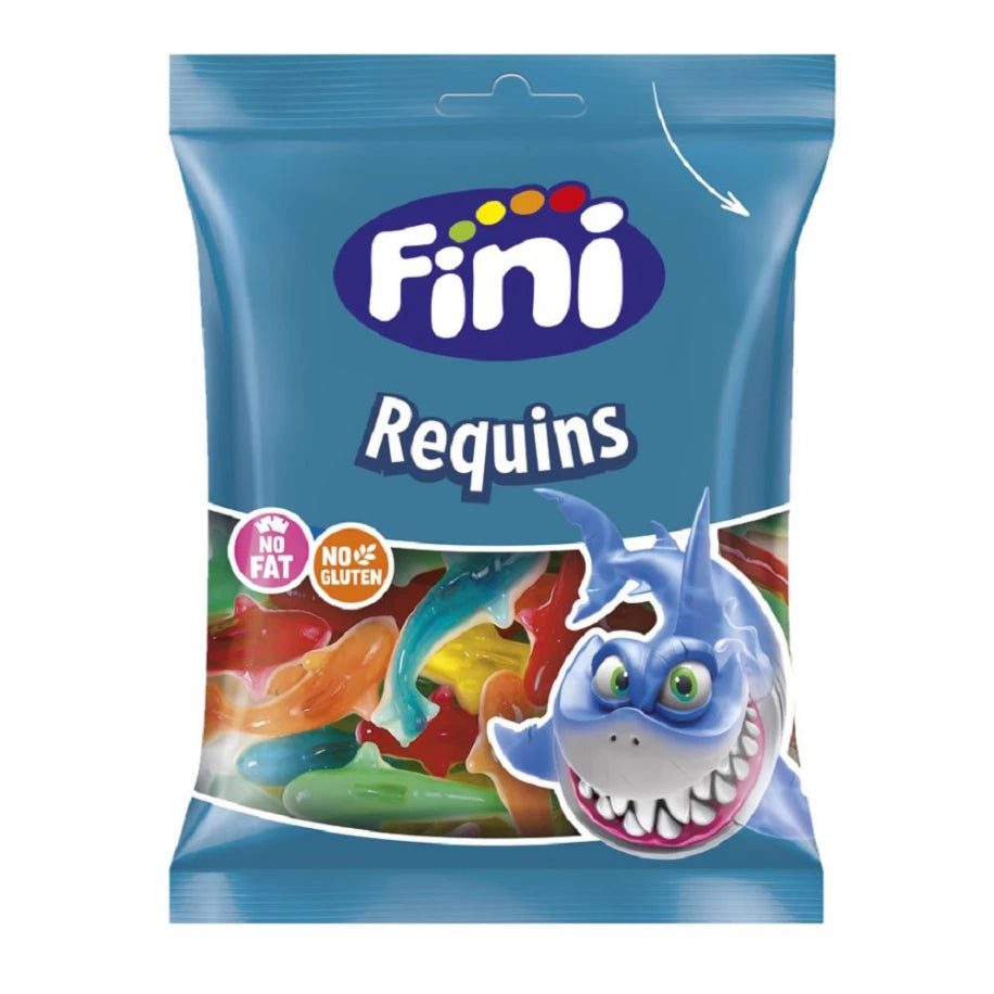 Fini Requins lisses assortis Halal 90g