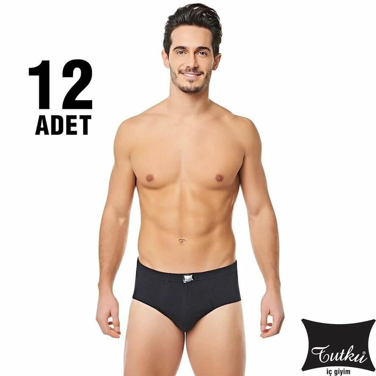Tutku Erkek Kom Slip Külot 12'li