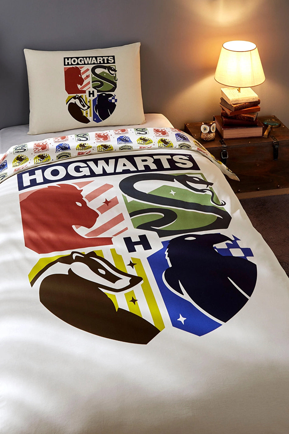 Özdilek
Harry Potter Hogwarts Tek Kişilik Lisanslı Lastikli Çocuk Nevresim Takımı