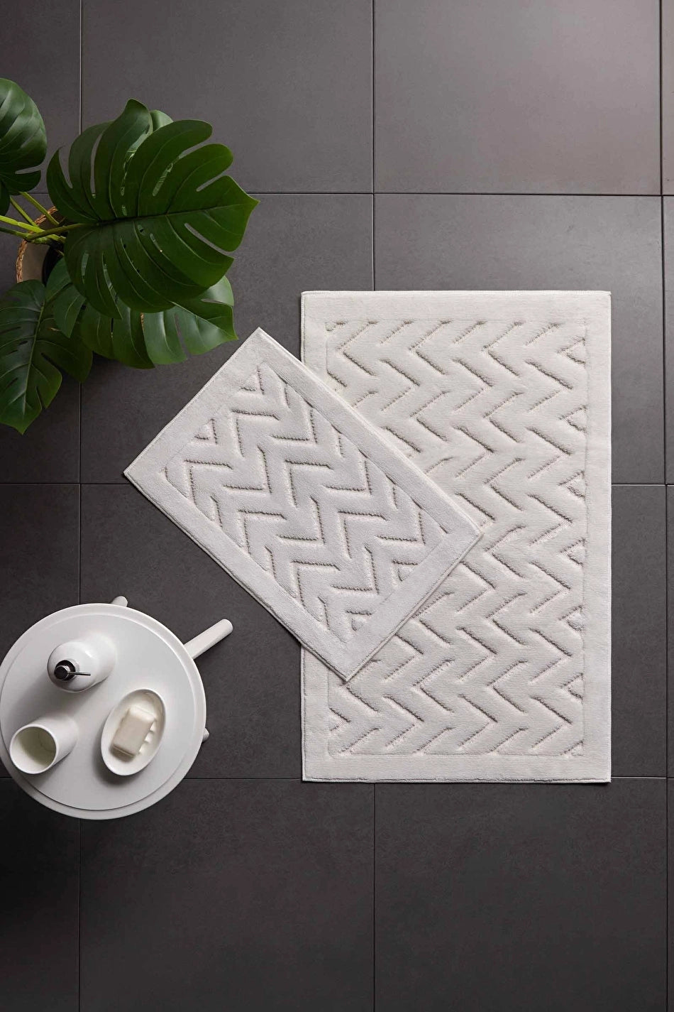Özdilek
Bevel Angles 2'li Banyo Paspası