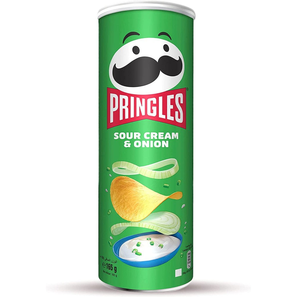 Pringles sour cream & onion 195g