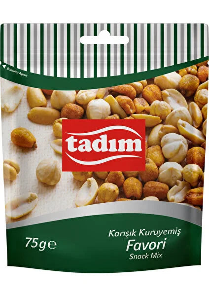 Tadım Snack Mix Kavrulmuş Kuruyemiş 75g