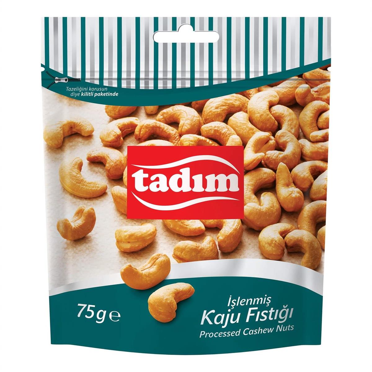 Tadım İşlenmiş Kaju Fıstığı 75g