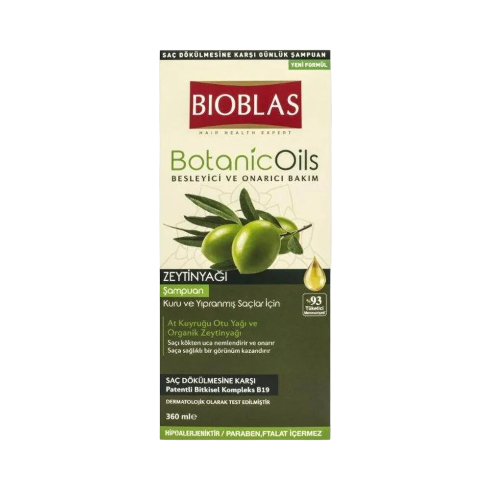 BIOBLAS Zeytinyağı Dokulmeye Karşi Şampuan - 360ml