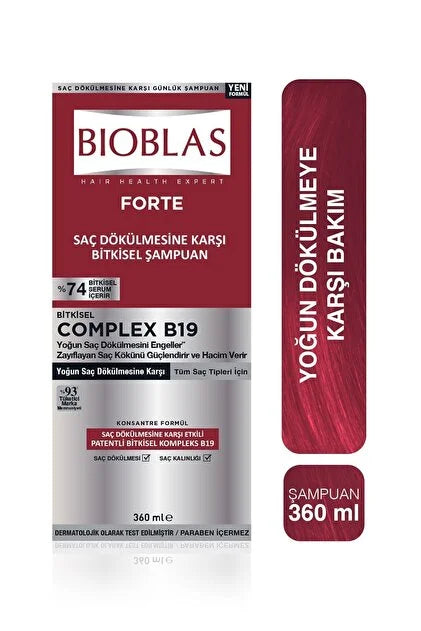 Bioblas Saç Dökülmesine Karşı Forte 360 ml