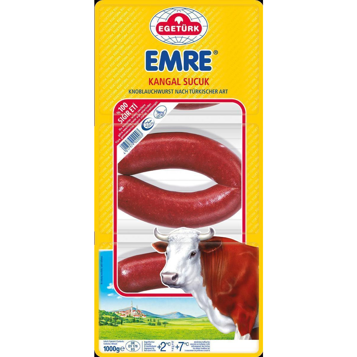 EGETÜRK Emre Kangal Sucuk 1 kg